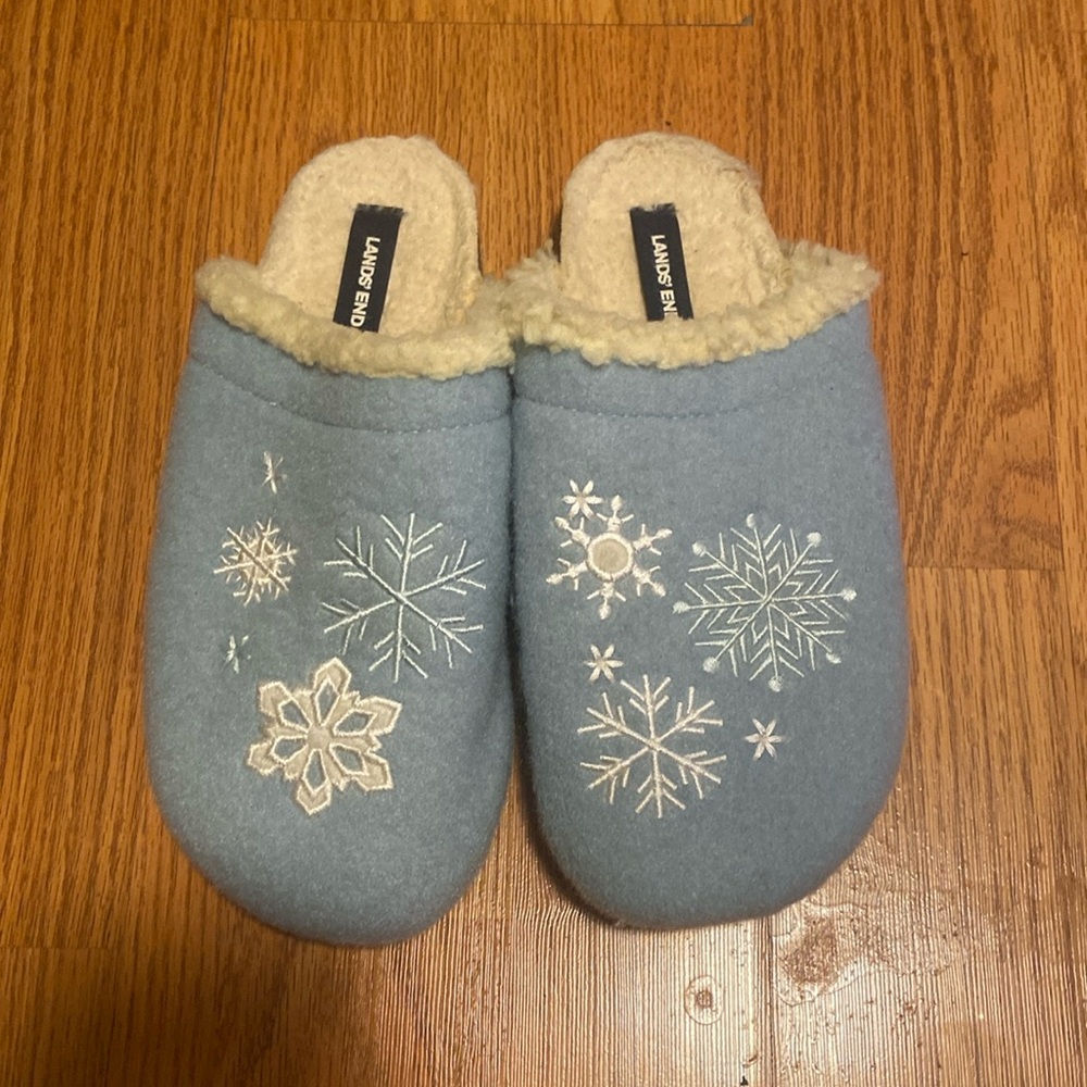 Snowflake Winter Slippers
